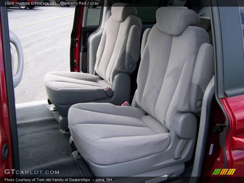 Cranberry Red / Gray 2008 Hyundai Entourage GLS