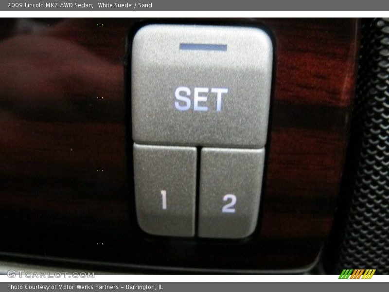 White Suede / Sand 2009 Lincoln MKZ AWD Sedan