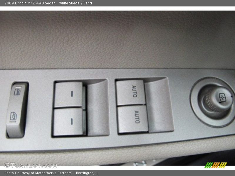 White Suede / Sand 2009 Lincoln MKZ AWD Sedan