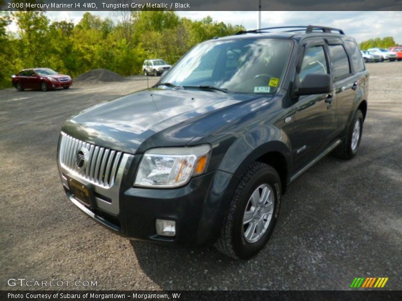 Tungsten Grey Metallic / Black 2008 Mercury Mariner I4 4WD
