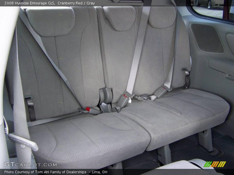 Cranberry Red / Gray 2008 Hyundai Entourage GLS