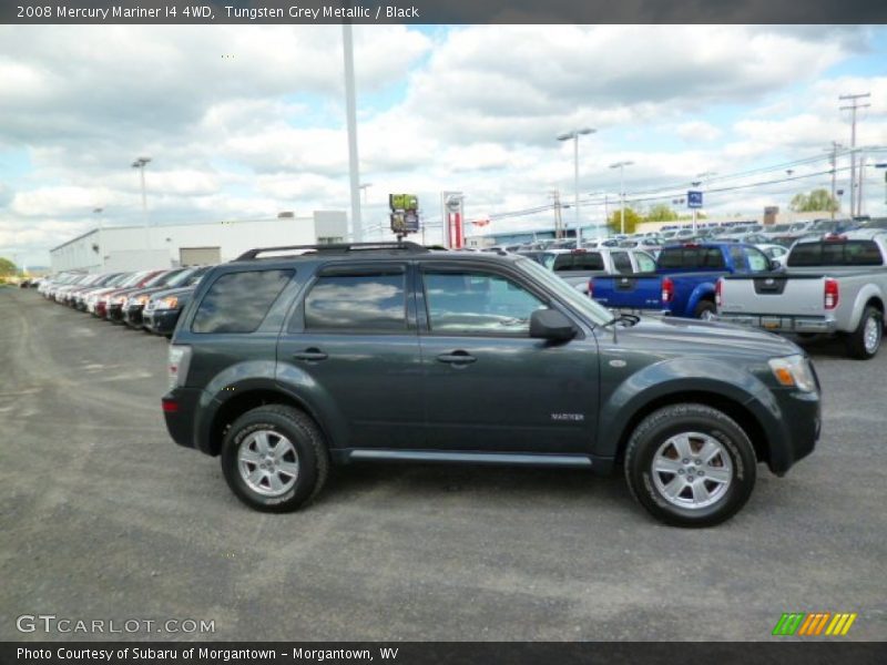 Tungsten Grey Metallic / Black 2008 Mercury Mariner I4 4WD