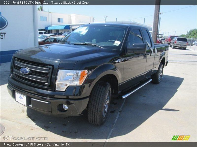 Tuxedo Black / Steel Grey 2014 Ford F150 STX SuperCab