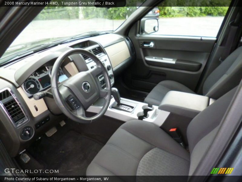 Tungsten Grey Metallic / Black 2008 Mercury Mariner I4 4WD