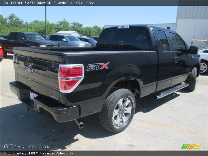 Tuxedo Black / Steel Grey 2014 Ford F150 STX SuperCab