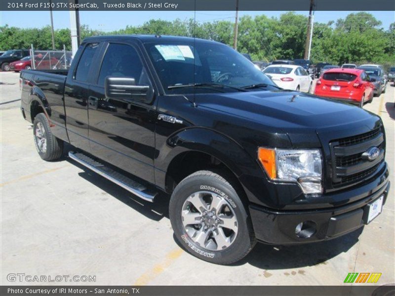Tuxedo Black / Steel Grey 2014 Ford F150 STX SuperCab