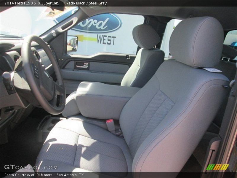 Tuxedo Black / Steel Grey 2014 Ford F150 STX SuperCab