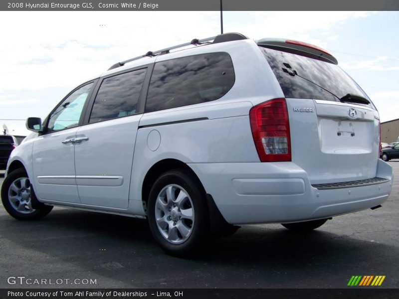 Cosmic White / Beige 2008 Hyundai Entourage GLS