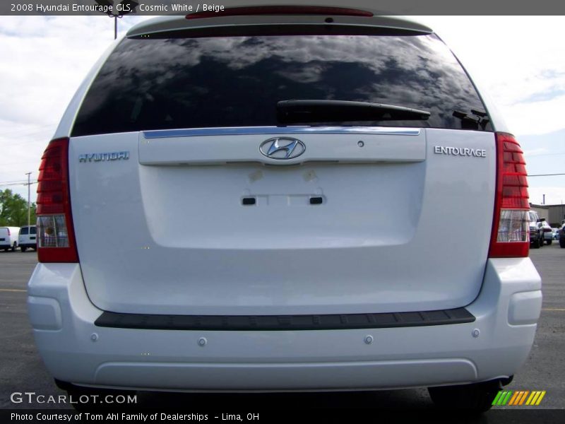 Cosmic White / Beige 2008 Hyundai Entourage GLS