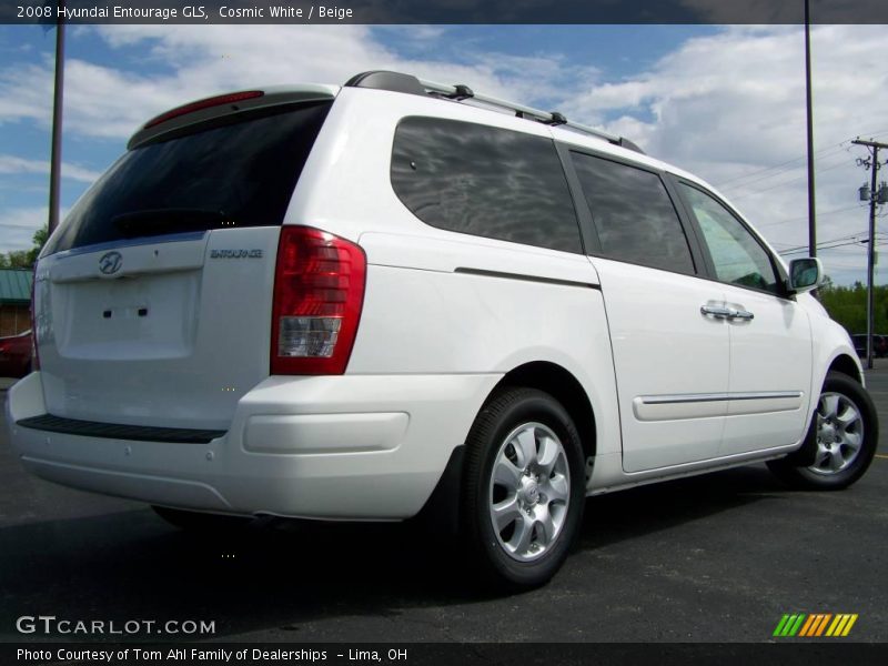 Cosmic White / Beige 2008 Hyundai Entourage GLS