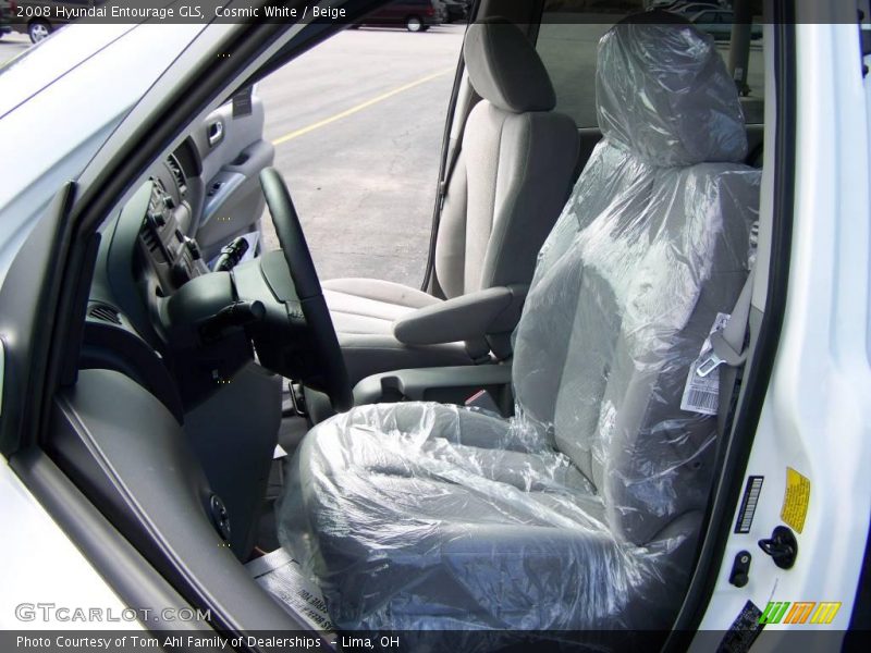 Cosmic White / Beige 2008 Hyundai Entourage GLS