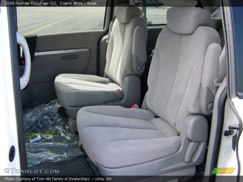 Cosmic White / Beige 2008 Hyundai Entourage GLS