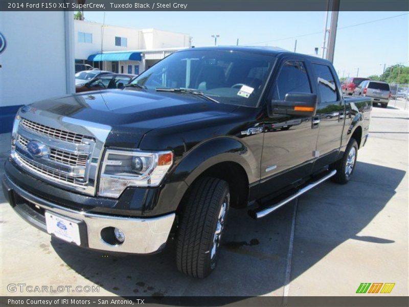 Tuxedo Black / Steel Grey 2014 Ford F150 XLT SuperCrew