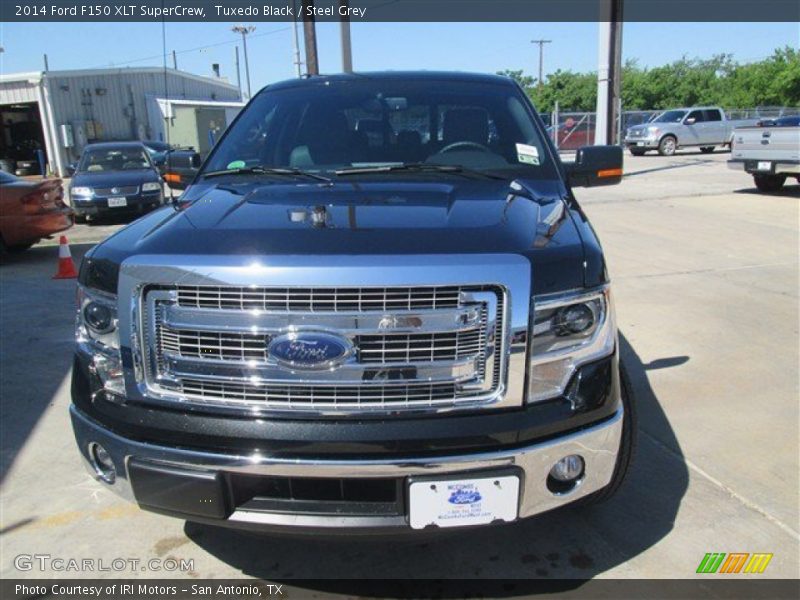 Tuxedo Black / Steel Grey 2014 Ford F150 XLT SuperCrew