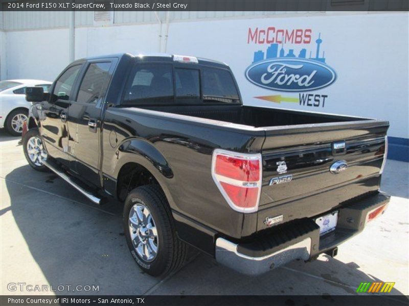 Tuxedo Black / Steel Grey 2014 Ford F150 XLT SuperCrew