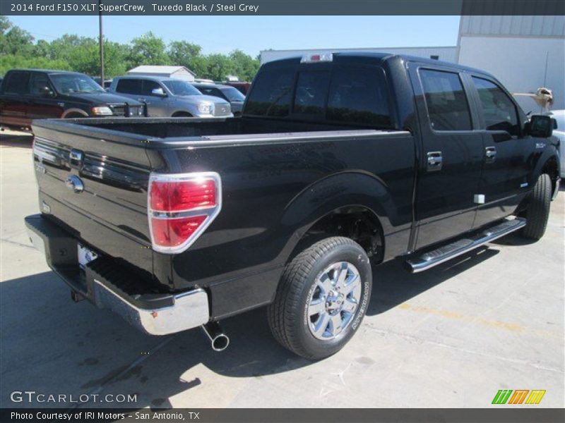 Tuxedo Black / Steel Grey 2014 Ford F150 XLT SuperCrew