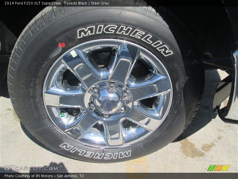 Tuxedo Black / Steel Grey 2014 Ford F150 XLT SuperCrew