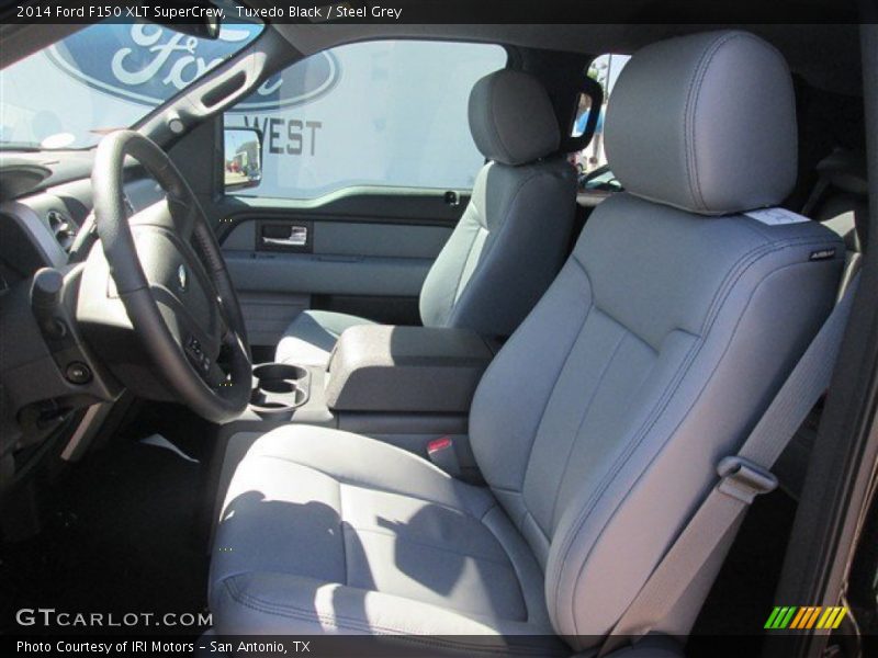 Tuxedo Black / Steel Grey 2014 Ford F150 XLT SuperCrew