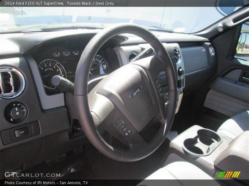 Tuxedo Black / Steel Grey 2014 Ford F150 XLT SuperCrew