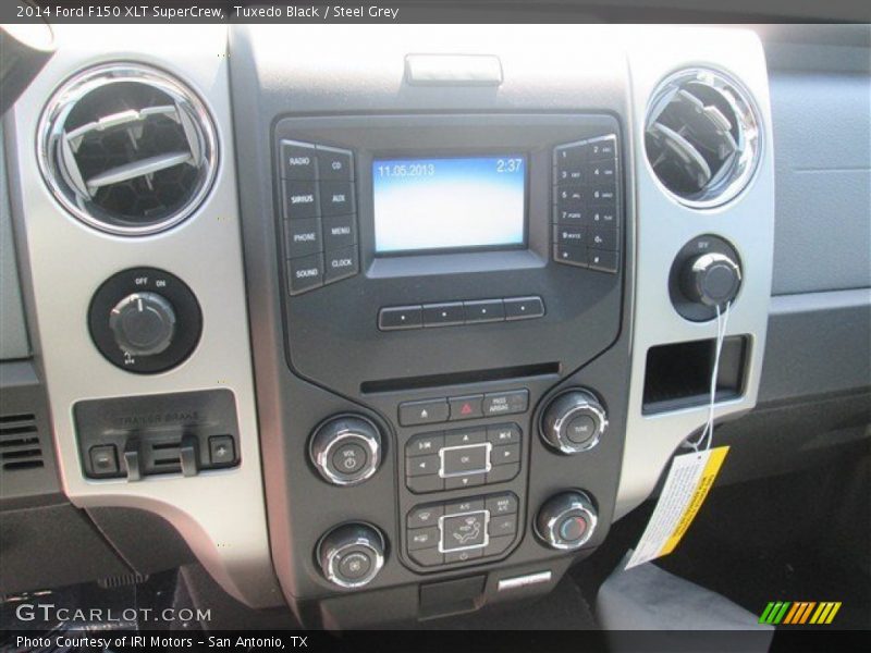 Tuxedo Black / Steel Grey 2014 Ford F150 XLT SuperCrew