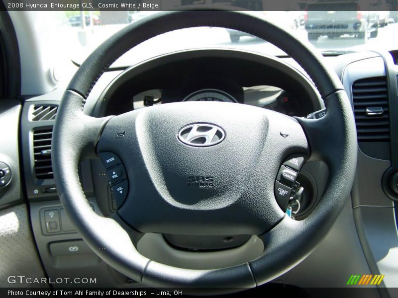 Cosmic White / Beige 2008 Hyundai Entourage GLS