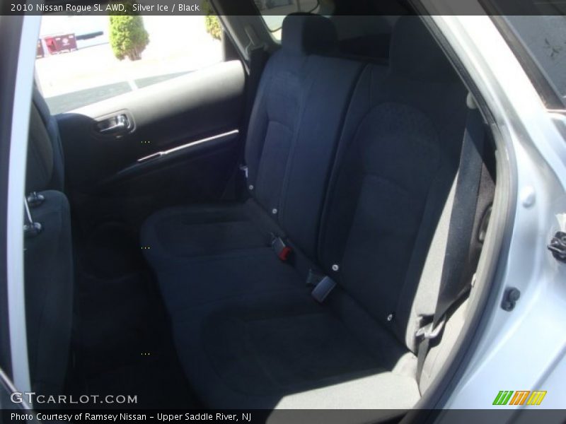 Silver Ice / Black 2010 Nissan Rogue SL AWD