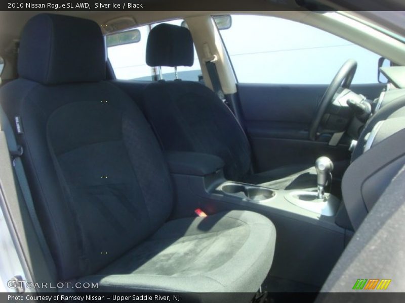 Silver Ice / Black 2010 Nissan Rogue SL AWD