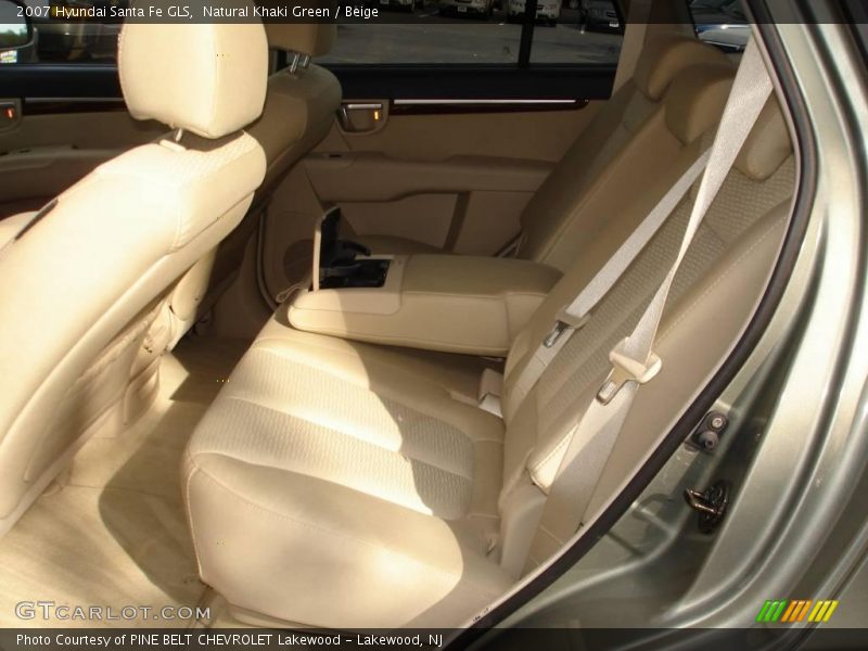 Natural Khaki Green / Beige 2007 Hyundai Santa Fe GLS