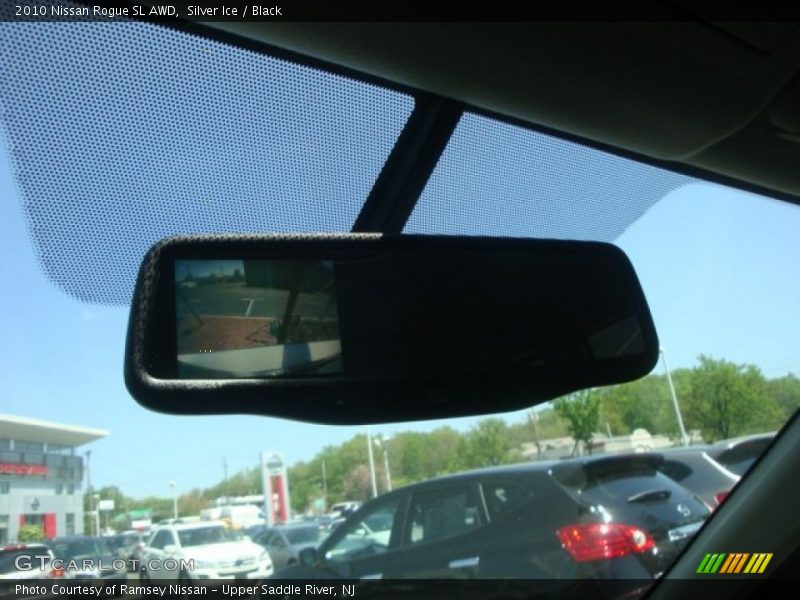 Silver Ice / Black 2010 Nissan Rogue SL AWD