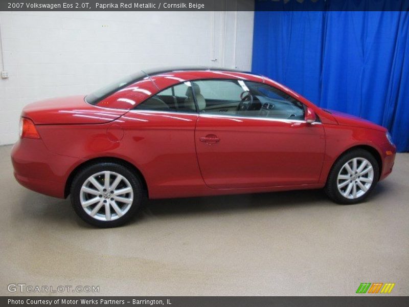 Paprika Red Metallic / Cornsilk Beige 2007 Volkswagen Eos 2.0T