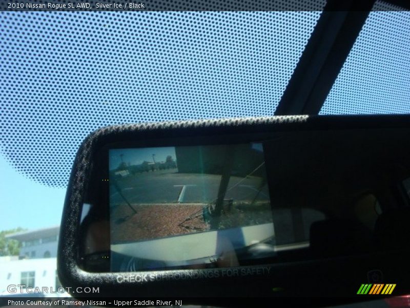 Silver Ice / Black 2010 Nissan Rogue SL AWD