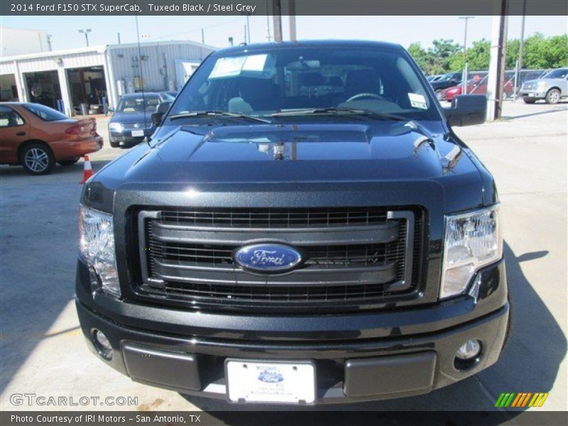 Tuxedo Black / Steel Grey 2014 Ford F150 STX SuperCab