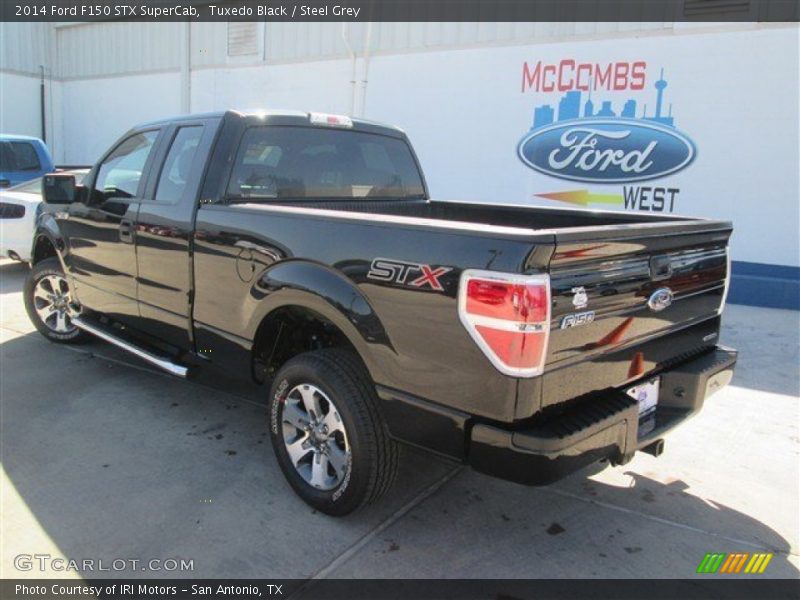 Tuxedo Black / Steel Grey 2014 Ford F150 STX SuperCab