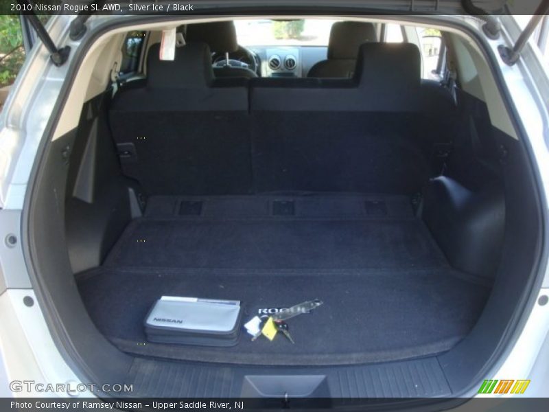 Silver Ice / Black 2010 Nissan Rogue SL AWD