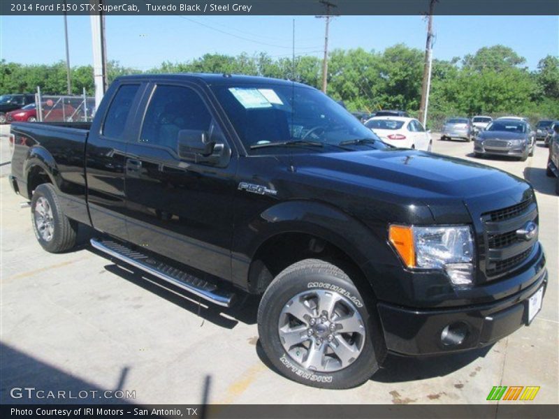 Tuxedo Black / Steel Grey 2014 Ford F150 STX SuperCab