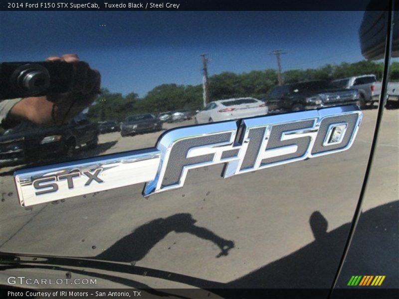 Tuxedo Black / Steel Grey 2014 Ford F150 STX SuperCab