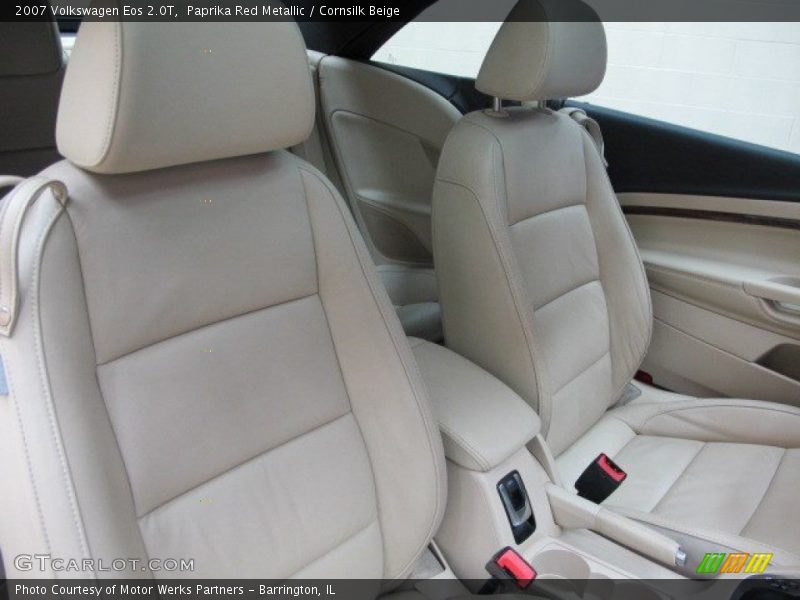 Paprika Red Metallic / Cornsilk Beige 2007 Volkswagen Eos 2.0T