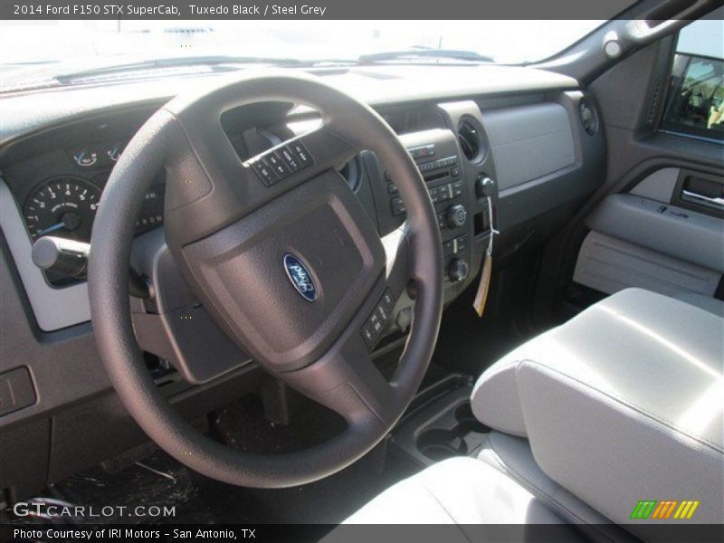 Tuxedo Black / Steel Grey 2014 Ford F150 STX SuperCab