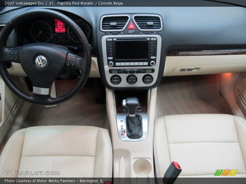 Paprika Red Metallic / Cornsilk Beige 2007 Volkswagen Eos 2.0T