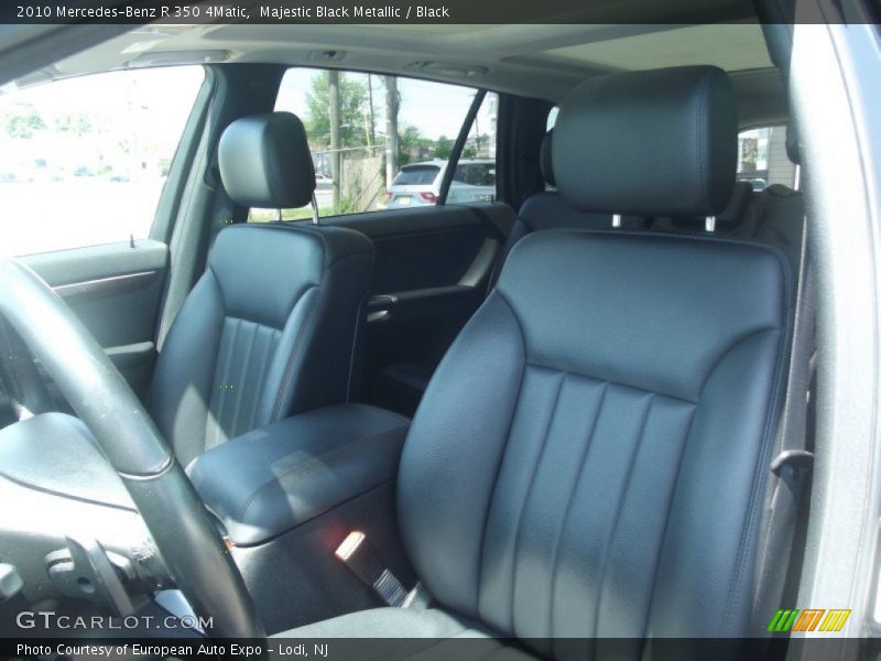Majestic Black Metallic / Black 2010 Mercedes-Benz R 350 4Matic