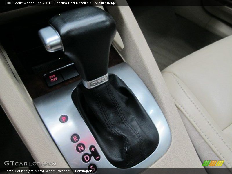 Paprika Red Metallic / Cornsilk Beige 2007 Volkswagen Eos 2.0T