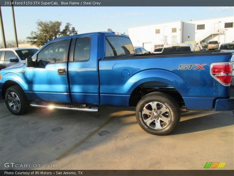 Blue Flame / Steel Grey 2014 Ford F150 STX SuperCab
