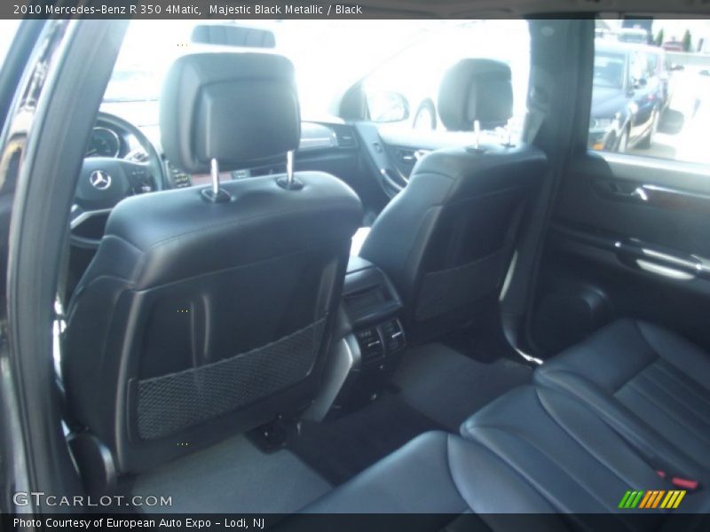 Majestic Black Metallic / Black 2010 Mercedes-Benz R 350 4Matic