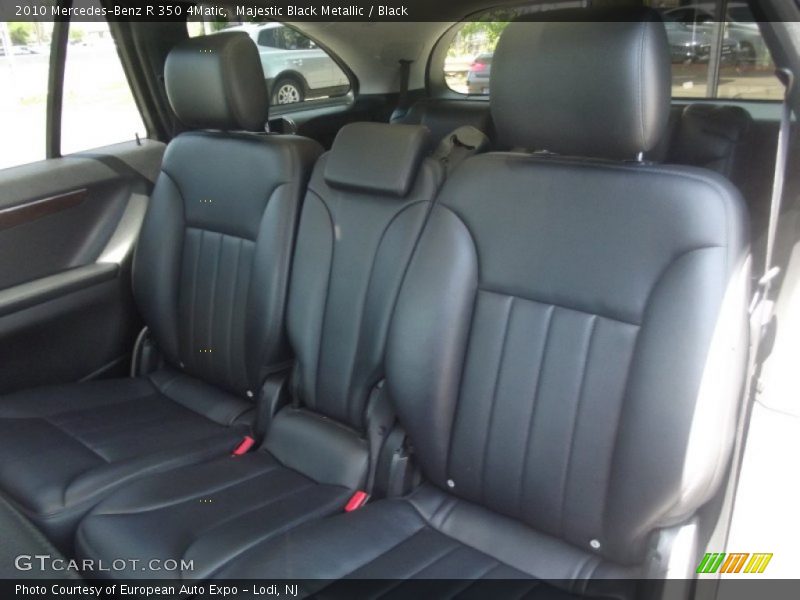 Majestic Black Metallic / Black 2010 Mercedes-Benz R 350 4Matic