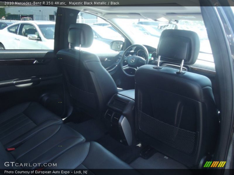 Majestic Black Metallic / Black 2010 Mercedes-Benz R 350 4Matic