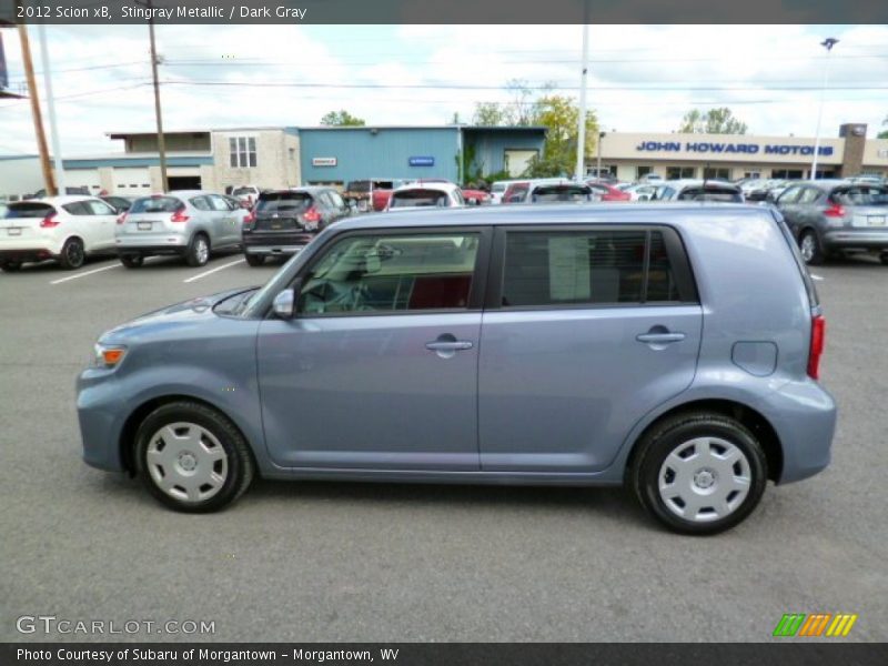 Stingray Metallic / Dark Gray 2012 Scion xB