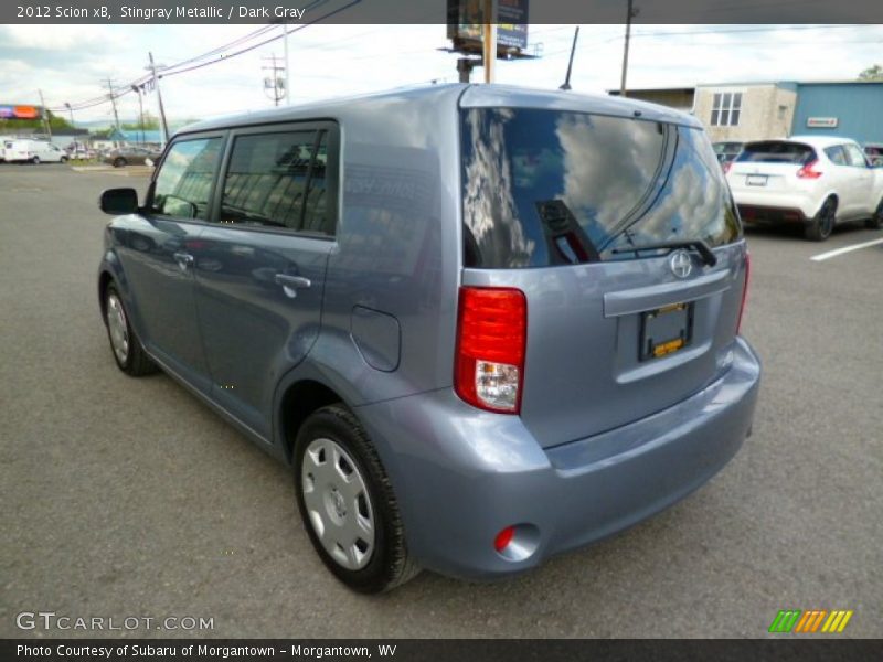 Stingray Metallic / Dark Gray 2012 Scion xB