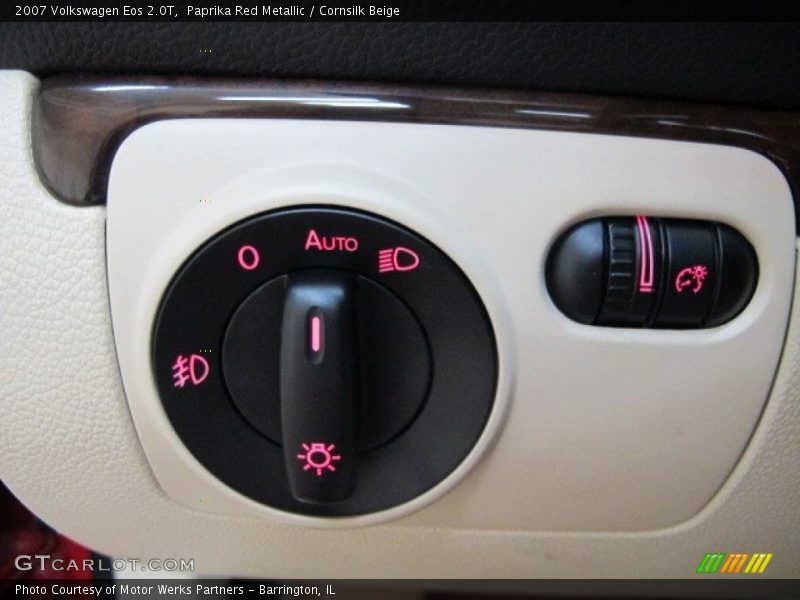 Paprika Red Metallic / Cornsilk Beige 2007 Volkswagen Eos 2.0T