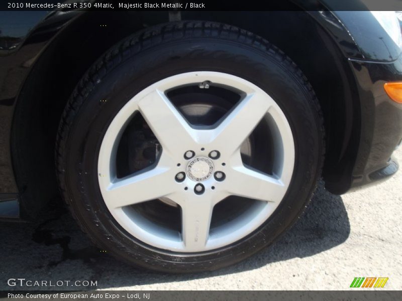 Majestic Black Metallic / Black 2010 Mercedes-Benz R 350 4Matic