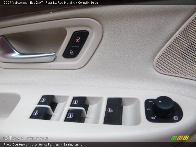 Paprika Red Metallic / Cornsilk Beige 2007 Volkswagen Eos 2.0T